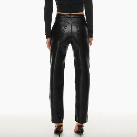 Aritzia Wilfred The Melina Pant Black size 10 - Picture 5 of 12